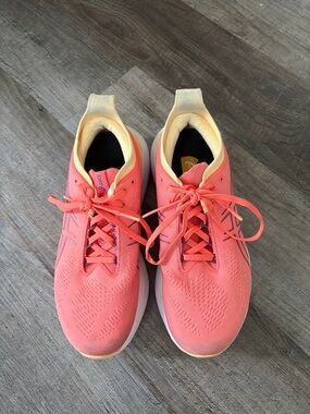 ASICS Coral-Peach Running Sneakers